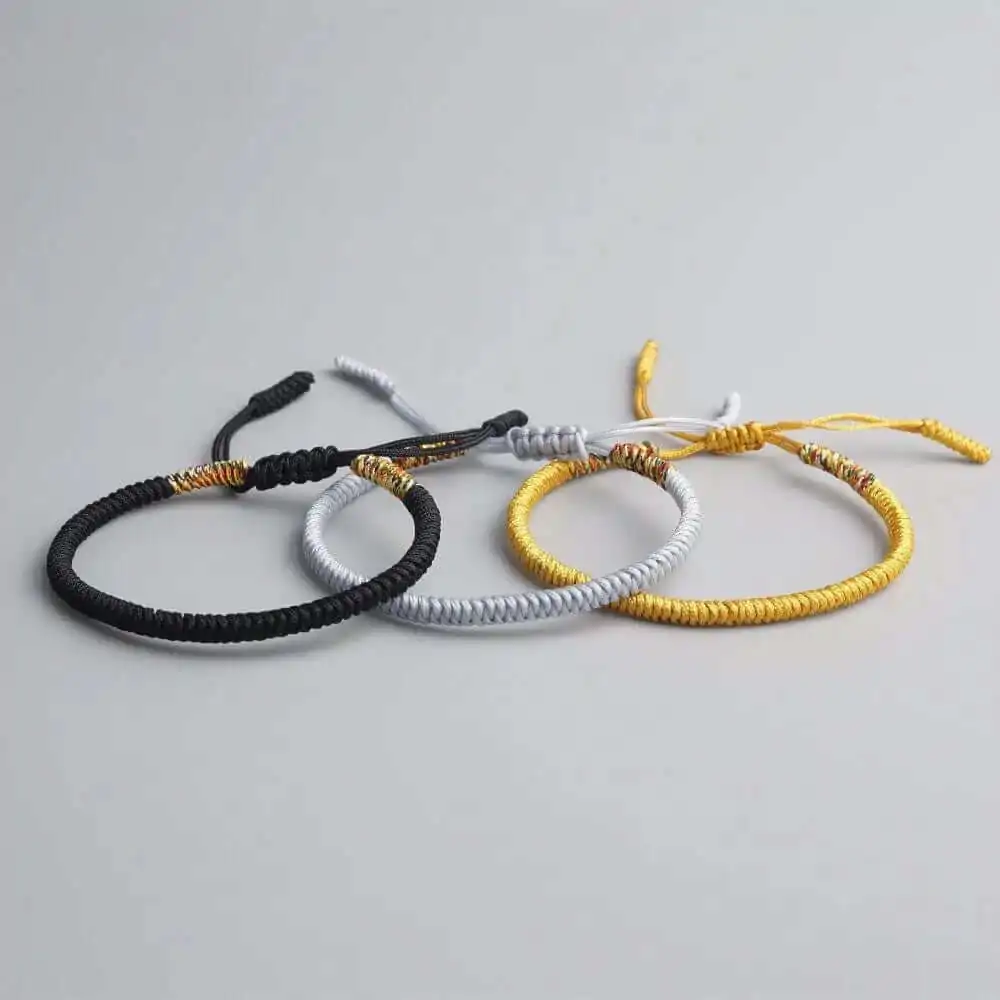 bracelets tresses tibetains bracelet tibetain tresse a la