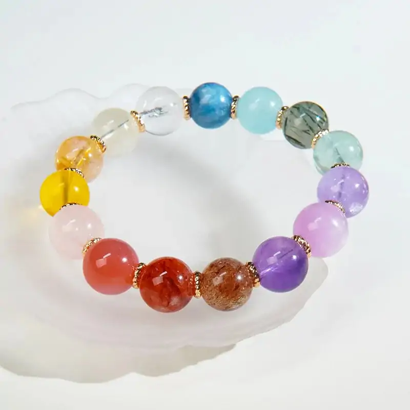 chakras reiki bracelet 7 chakras cristaux naturels je7