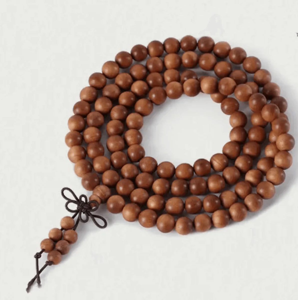 colliers malas collier mala bois de santal brun jebrwm