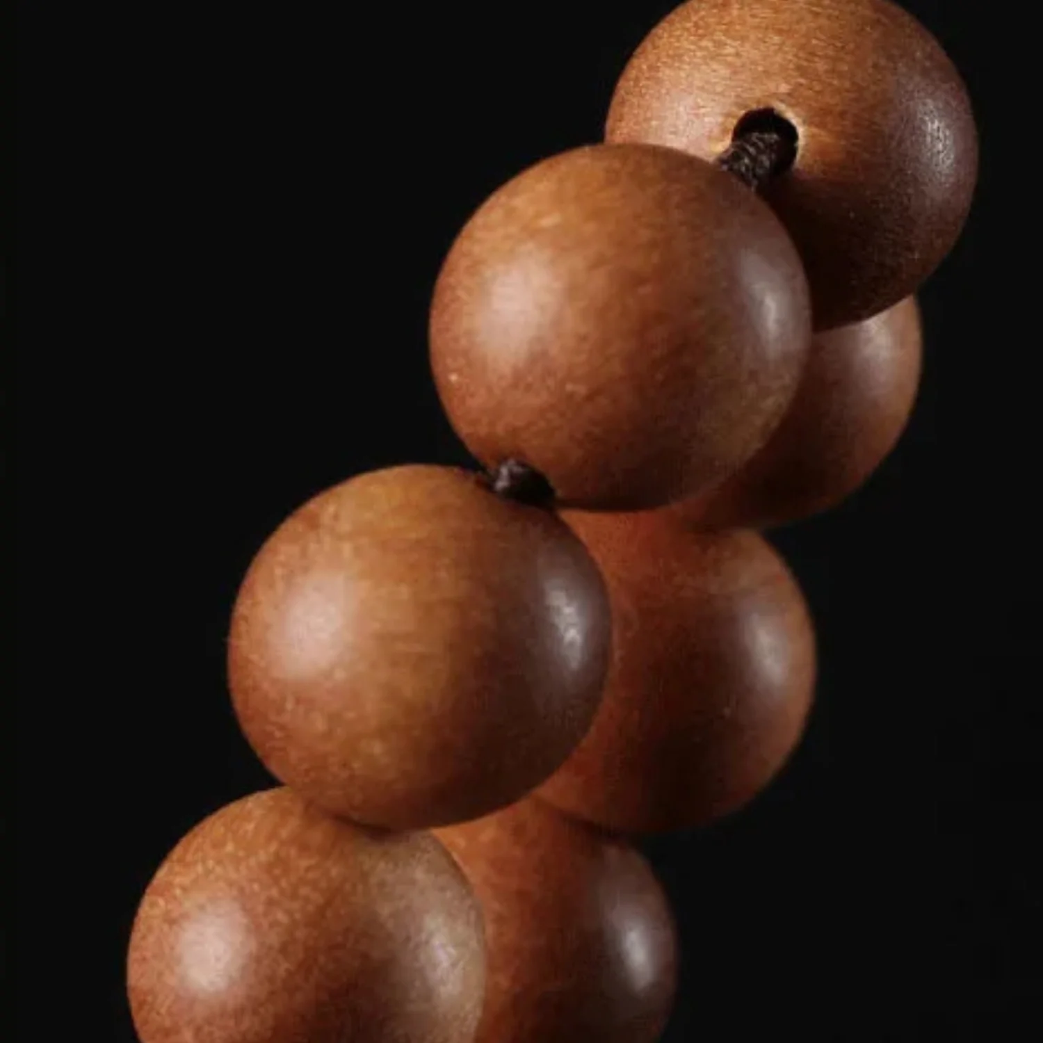 colliers malas collier mala bois de santal brun premiu