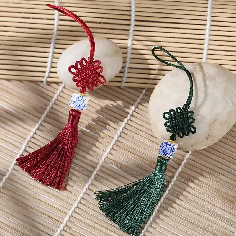 feng shui noeud sans fin porcelaine feng shui chinoise