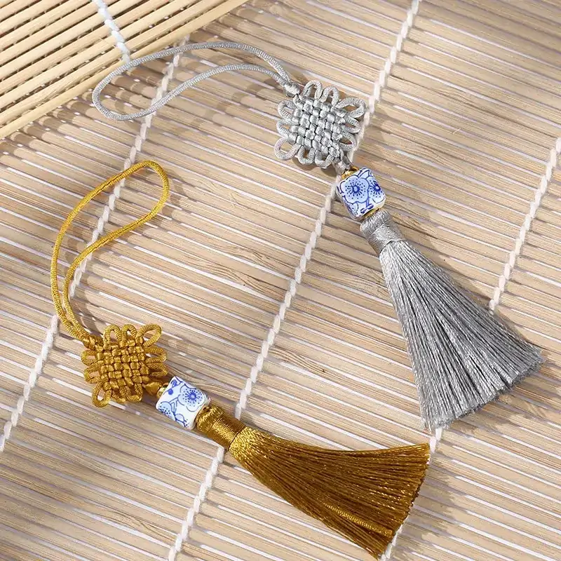 feng shui noeud sans fin porcelaine feng shui chinoise