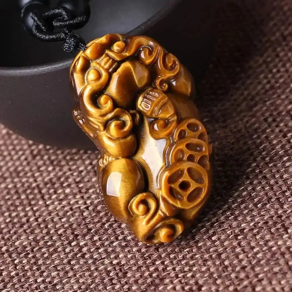 pendentifs amulettes pendentif feng shui pixiu oeil de
