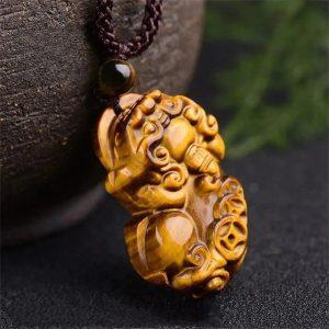 pendentifs amulettes pendentif feng shui pixiu oeil de