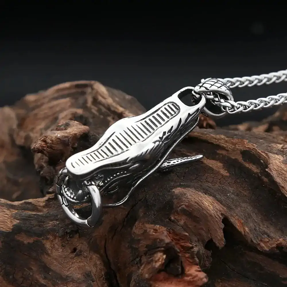 pendentifs amulettes pendentif feng shui tete de dragon e