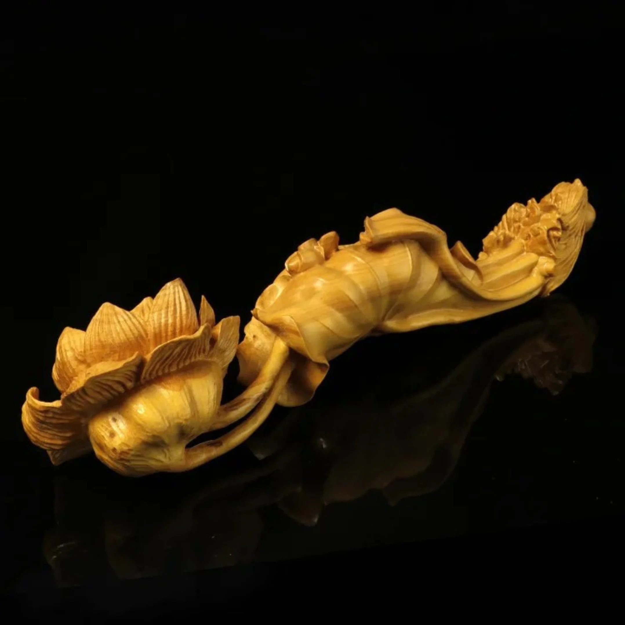 ruyi lotus ruyi sculpte bois de buis yogamedi0 1200648419