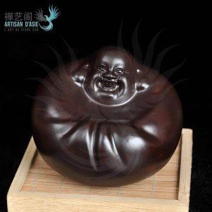 statues bouddha 10 cm statue bouddha rieur maitreya rond