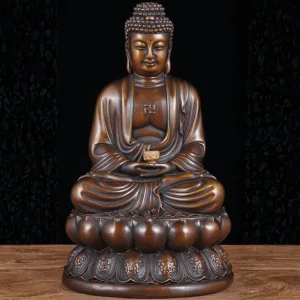 statues bouddha statue bouddha amitabha assis cuivre s