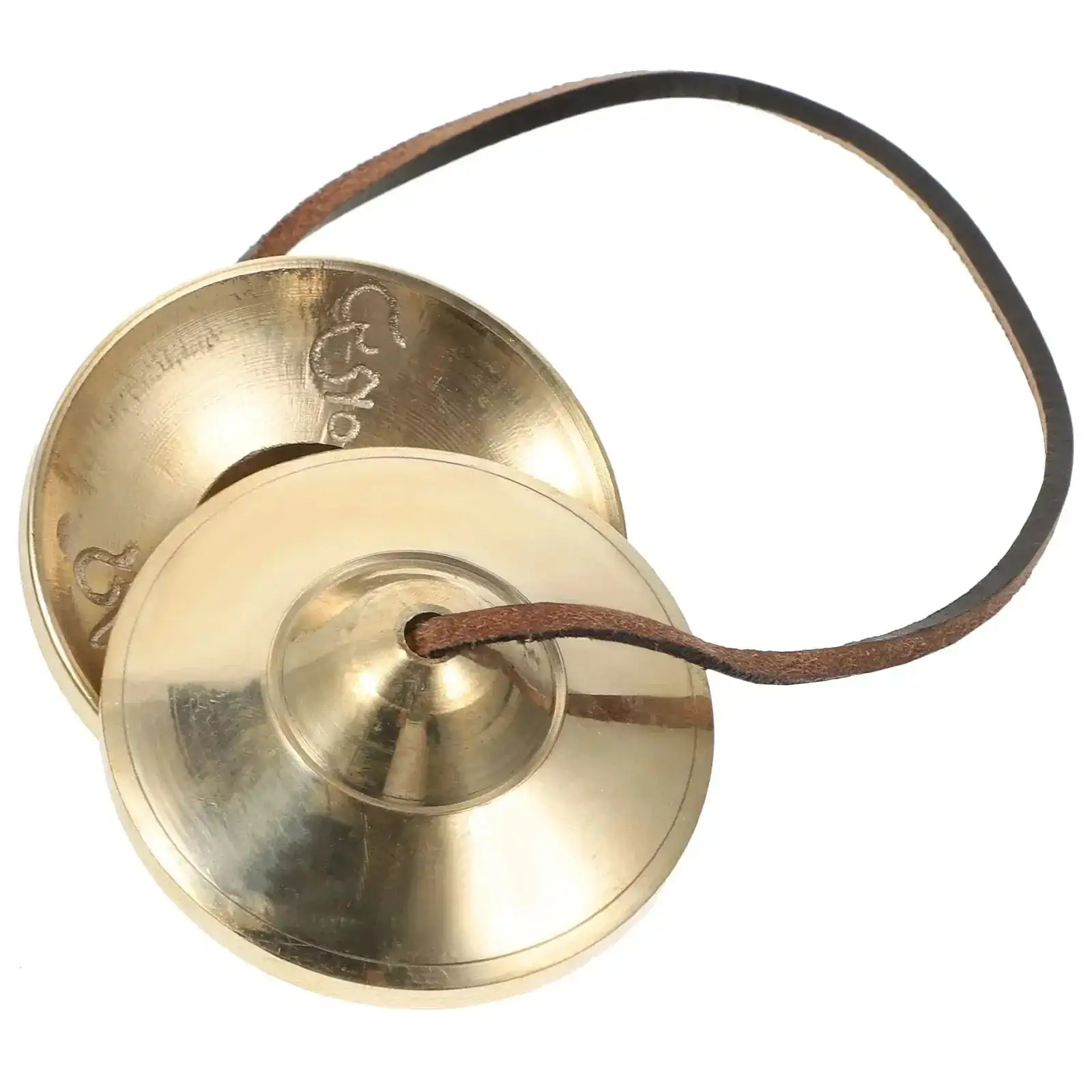 tingsha tibetain cuivre cymbales de meditation authentiqu