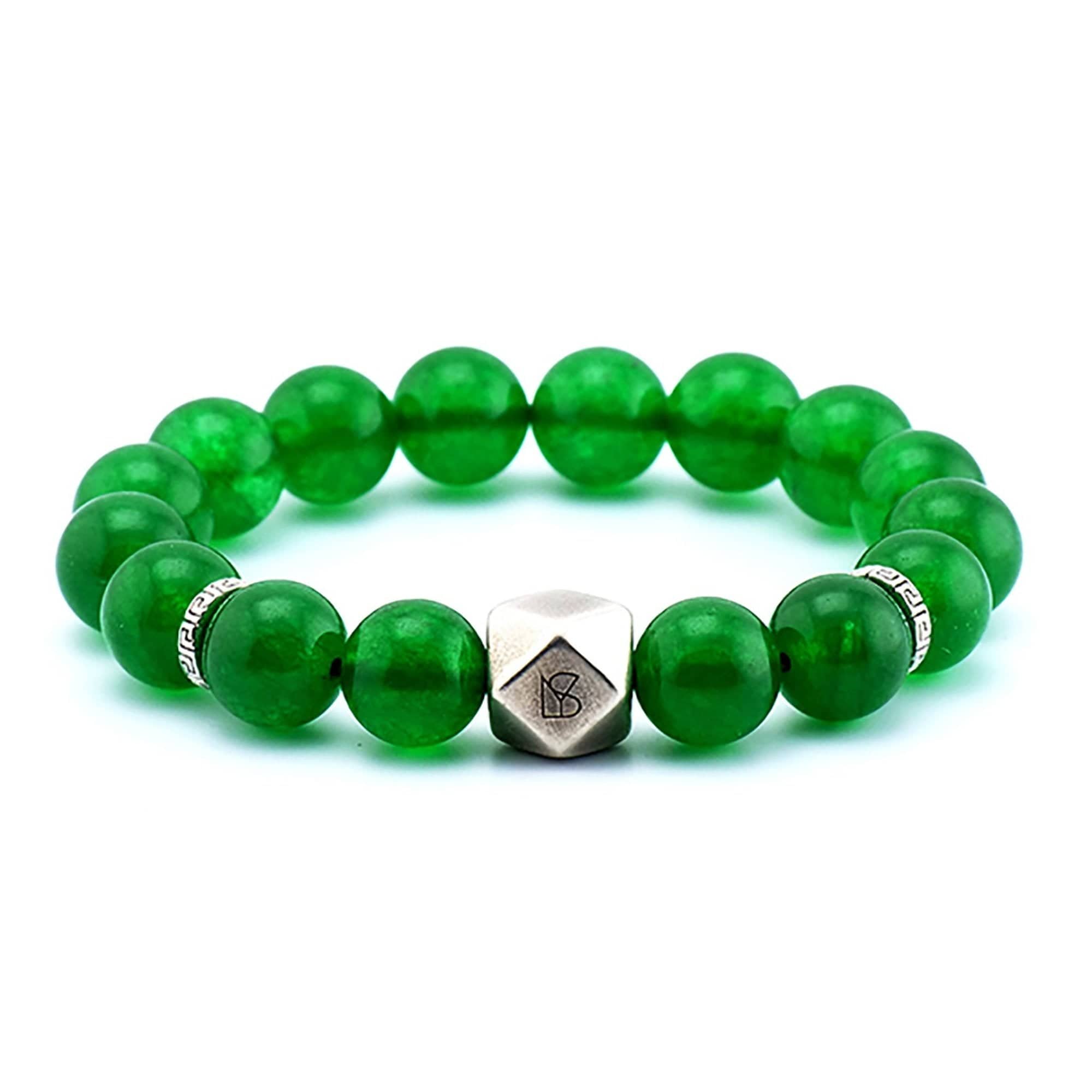 bracelet mala en jade