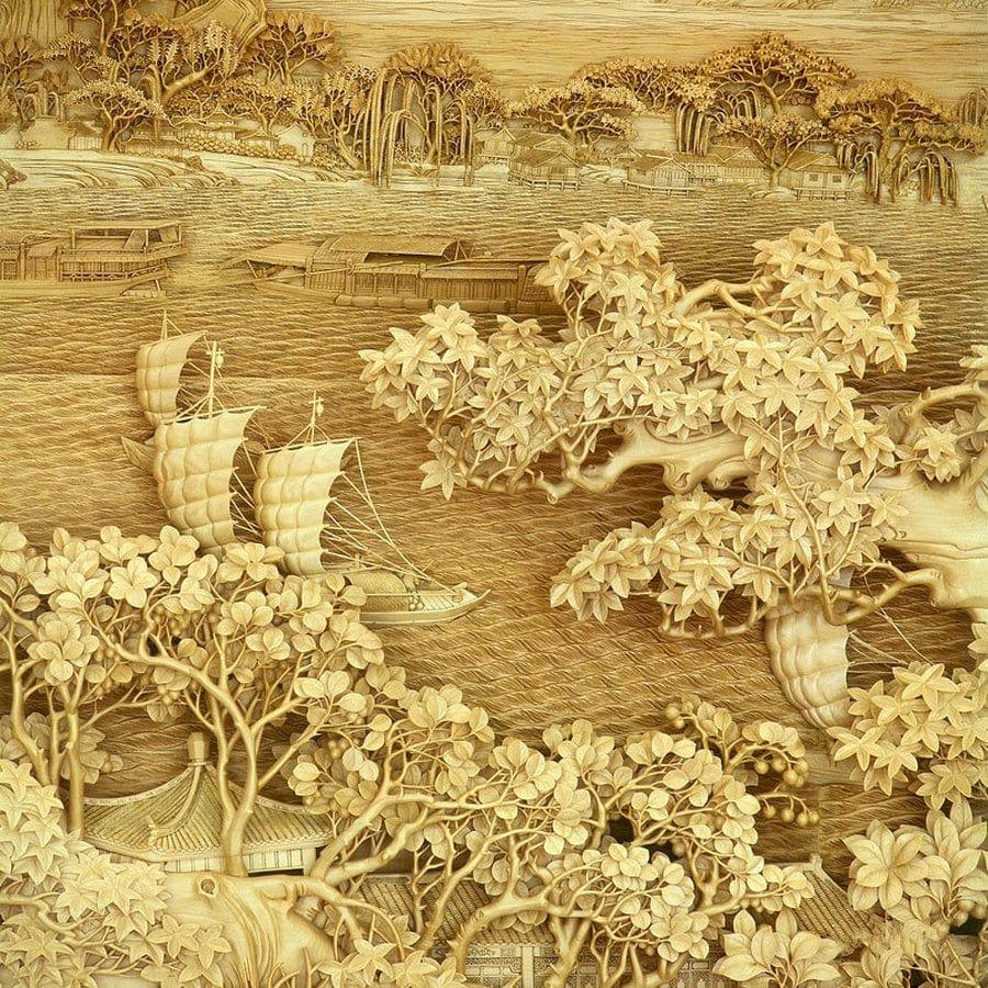 sculpture-chinoise-en-bois