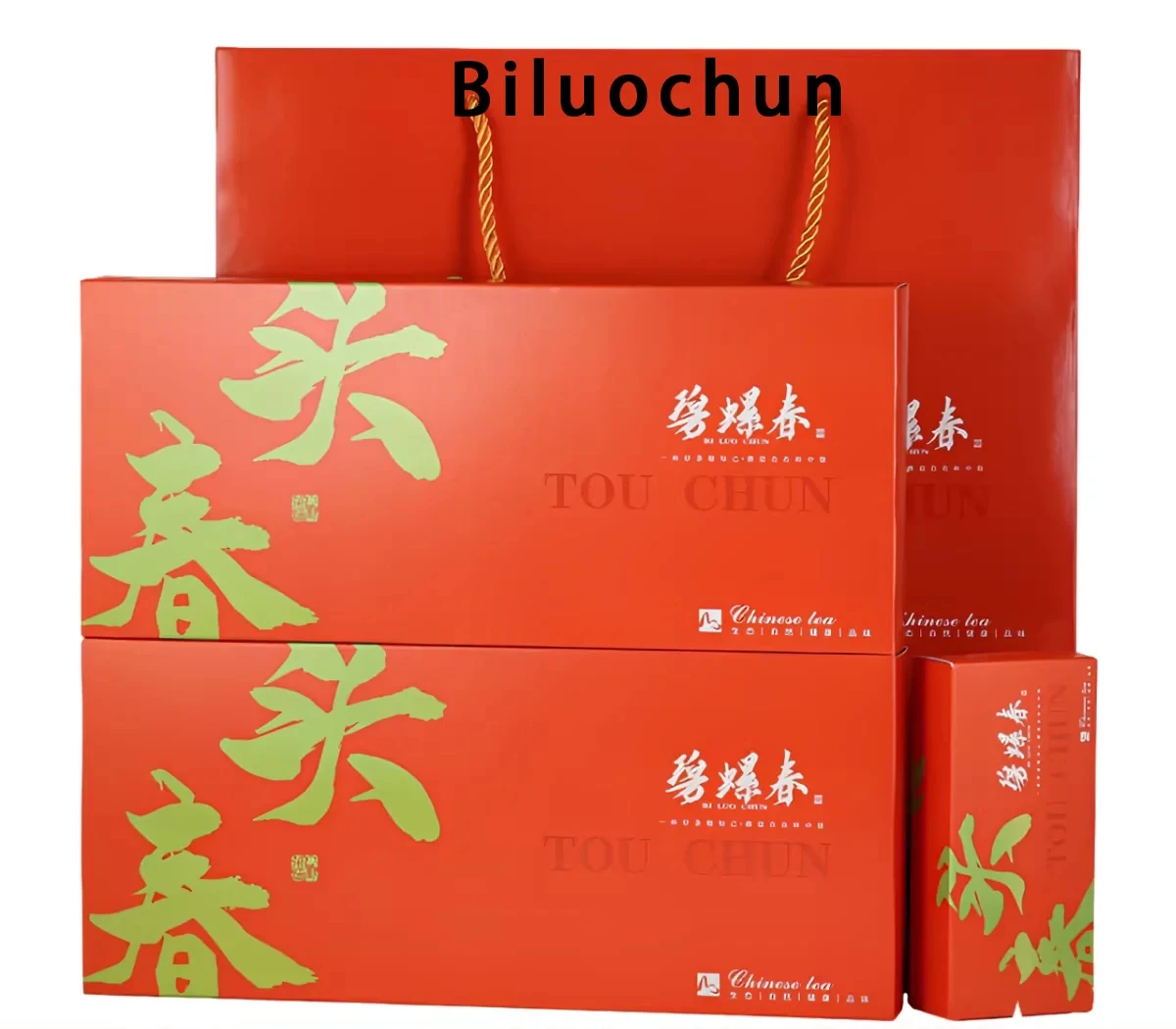 Coffret Biluochun, thé vert, style inclus dans le coffret découverte