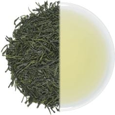 Thé Vert Sencha Chumushi du Japon, Qualité Premium, Thé vert sencha chumushi japonais, qualité premium, cuisson vapeur prolongée pour une liqueur ronde.